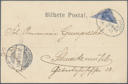 Schiffspost Deutschland: 1901/1932 Ca., Partie Mit 18 Belegen, Dabei Marineschiffspost, Dt.Seepost M - Verzamelingen