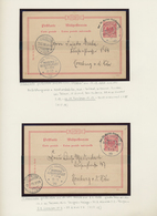 Deutsche Schiffspost - Marine: 1890/1938 (ca.), Collection Of Apprx. 70 Covers/cards On Written Up A - Sonstige & Ohne Zuordnung