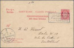 Schiffspost Alle Welt: 1902/1965 (ca.), 28 Belege, Meist "Paquebot", U.a. Aus Belgisch Kongo, Irland - Otros & Sin Clasificación