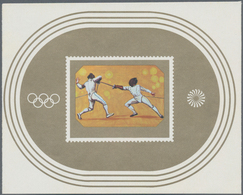 Thematik: Olympische Spiele / Olympic Games: 1972, Sharjah, Olympic Games Munich, Group Of Ten Essay - Andere & Zonder Classificatie