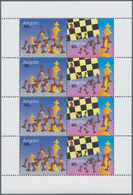 Thematik: Spiele-Schach / Games-chess: 2003, Angola: CHESS, Complete Set Of Two In An Investment Lot - Ajedrez