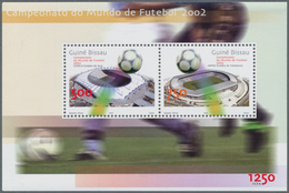 Thematik: Sport-Fußball / Sport-soccer, Football: 2002, Guinea-Bissau: WORLD CUP, Complete Set Of Tw - Autres & Non Classés