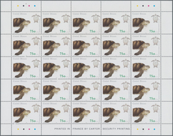 Thematik: Tiere-Schildkröten / Animals-turtles: 2001, Guinea-Bissau: SEA TURTLES, Complete Set Of Fo - Schildpadden