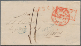 Belgien: 1820's-1950's: More Than 220 Covers, Postcards, Picture Postcards And Postal Stationery Ite - Collections