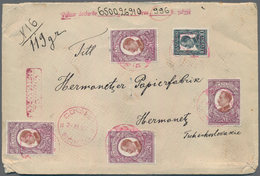 Bulgarien: 1933/1945, Holding Of Apprx. 160 Commercial Covers Bearing Definitive Frankings, Incl. Re - Lettres & Documents
