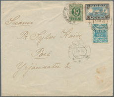 Estland: 1919/1940, Interesting Accumulation Of 45 Covers And Cards Showing E.g. Censor, Airmail, Re - Estonie