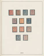 Frankreich: 1850/1960, A Collection On Lindner Album Pages, From Some Classics And Main Value In The - Collections