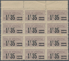 Frankreich - Postpaketmarken: 1926, Colis Postal (Majoration) 3.00fr. Violet Surcharged ‚1 F. 35‘ In - Altri & Non Classificati