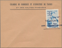 Frankreich - Besonderheiten: 1968, TARBES, POSTAL STRIKE Stamps, Lot With 8 Preprinted Envelopes "Ch - Other & Unclassified