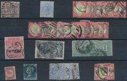 Großbritannien: 1841/1910 (ca.), Used And Mint Accumulation On Stockcards With Plenty Of Material, B - Other & Unclassified