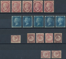 Großbritannien: 1841/1910 (ca.), Used And Mint Accumulation On Stockcards With Plenty Of Material, B - Autres & Non Classés