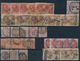 Großbritannien: 1850/1910 (ca.), Used Accumulation On Stockcards With Plenty Of Material, Better Sta - Autres & Non Classés