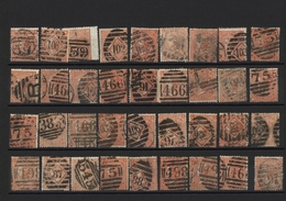 Großbritannien: 1850/1940 (ca.), Mainly Up To 1910, Used And Mint Accumulation On Stockcards With Pl - Autres & Non Classés
