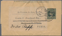 Britische Post In Marokko: 1898/1901 12 Unused And Used Postal Stationery, Incl. Postal Stationery P - Autres & Non Classés