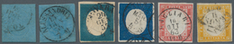 Italien - Altitalienische Staaten: Sardinien: 1851-63, Sardinia Two 20 C. Blue Fine Used Sass.5 (one - Sardinien