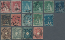 Italien - Altitalienische Staaten: Toscana: 1851-60, Small Tuscany Collection Containing 15 Fine Use - Toscane