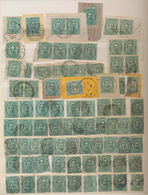 Italien: 1863/1900 (ca.), Specialised Collection/accumulation Of Apprx. 2.400 Stamps In Three Stockb - Collections