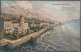 Italien: 1898/1940, Trentino With The Lake Garda As An Extensive Traders Stock Of Almost 4.300 Pictu - Collections