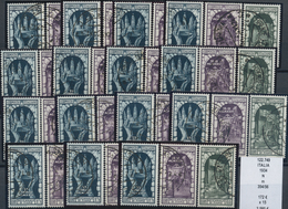 Italien: 1934, "THE USED ITALY INVESTMENT STOCK" Including Fiume Decennial Issue Sass.354-56, Total - Collections