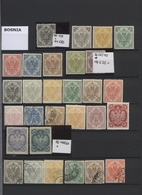 Jugoslawien: 1879/1945, Yugoslavian Area, Mainly Mint Collection In Two Small Stockbooks, Comprising - Lettres & Documents