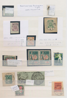 Lettland - Stempel: 1918/1936, Specialised Assortment Of Postmarks (according To Hofmann Handbook). - Lettonia