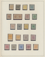 Luxemburg: 1859/1884, A Lovely Mint Collection Of 51 Stamps (predominantly With Gum!), Neatly Arrang - Other & Unclassified