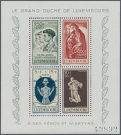 Luxemburg: 1939/1978, Duplicated Accumulation Of The MINIATURE SHEETS In Different Quantities Incl. - Andere & Zonder Classificatie