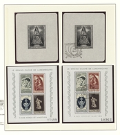 Luxemburg: 1944/2001, A Very Neat Collection In Five Lindner Binders, Collected Parallel In MNH And - Altri & Non Classificati