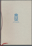 Luxemburg: 1955/1967, Holding Of Apprx. 63 Presentation Books (soft- And Hard-cover), Interesting Of - Other & Unclassified