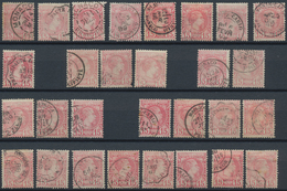 Monaco: 1885/1921, Used Accumulation On Stockcards Incl. Strong Section Of Early Issues. Maury Cat.v - Used Stamps