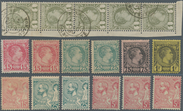 Monaco: 1885/1986 (ca.), Duplicates On Stockcards With Many Better Stamps Incl. A Great Part Of The - Used Stamps