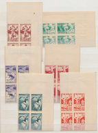 Monaco: 1948/1999, Lot Of Imperf. Stamps, Colour Proofs, Epreuve De Luxe And Souvenir Cards. - Gebruikt