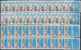 Monaco: 1962/1992, Incredibly Huge MNH Stock Of The Europa Issues In Many Boxes That Fill Three Stor - Gebraucht