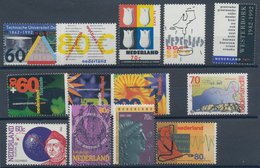 Niederlande: 1992, Sets Without The Definitve And Souvenir Sheets Per 250 MNH. Every Year Set Is Sep - Other & Unclassified