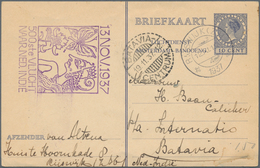 Niederlande - Ganzsachen: 1870/1990 Holding Of 1.600 Mostly Unused Postal Stationery Postcards, And - Material Postal
