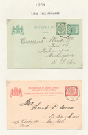 Niederlande - Ganzsachen: 1871/1990 Collection Of About 232 Used Postal Stationaries Beginning From - Interi Postali