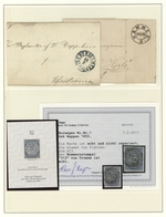 Norwegen: 1849/1999, Comprehensive Complete Collection In Four Lindner Binders, From Some Stampless - Briefe U. Dokumente