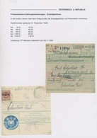 Österreich: 1938/1955, Partie Mit Ca.30 Belegen, Dabei Schwerpunkt 2.Republik Mit Interessanten Pake - Colecciones