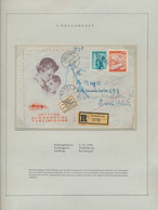 Österreich: 1948/1976, Sammlung Von Ca. 206 Ballonpostbelegen Der österreichischen Pro Juventute Ab - Collections