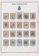 Österreich - Lombardei Und Venetien: 1850/1865, Mainly Used Collection Of 78 Stamps On Written Up Al - Lombardije-Venetië