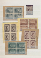 Polen - Besonderheiten: 1945/1946, Polish Corps In Italy, Assortment Of 37 Used (mainly Blocks Of Fo - Other & Unclassified