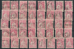 Portugal: 1924, Ceres 10e. Rose, Lot Of 85 Commercially Used Copies (usual Signs Of Postal Wear As T - Andere & Zonder Classificatie