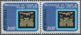 Portugal: 1972, 200 Years City Of Pinhel 1esc. (coat Of Arms) Perf. 12 X 12½ In A Lot With 11 Stamps - Other & Unclassified