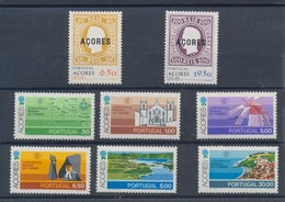 Portugal - Azoren: 1980, Sets MNH Without The Souvenir Sheet Per 400. Every Year Set Is Separately S - Açores