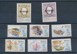 Portugal - Madeira: 1980, Sets MNH Without The Souvenir Sheet Per 600. Every Year Set Is Separately - Madère