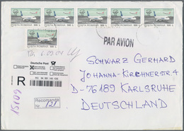 Rumänien: 1960/2007, Holding Of Apprx. 480 Covers Showing A Vast Range Of Interesting Frankings Incl - Used Stamps