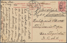 Russland: 1860/1917 Fantastic Collection Of The Postal History Of The Baltic States Of The Tsarist P - Storia Postale