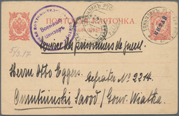 Russland - Ganzsachen: 1870/1940 (ca.), Imperial Russia/area/Soviet Union, Sophisticated Collection - Enteros Postales