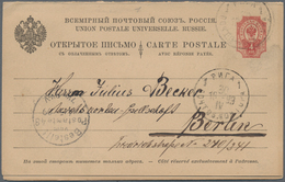 Russland - Ganzsachen: 1878/1955 (ca.), Imperial Russia And Soviet Union, Collection Of Apprx 190 Us - Interi Postali