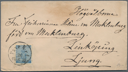 Schweden: 1870-1950's, Group Of 48 Covers, Postcards And Postal Stationery Items Including Attractiv - Cartas & Documentos